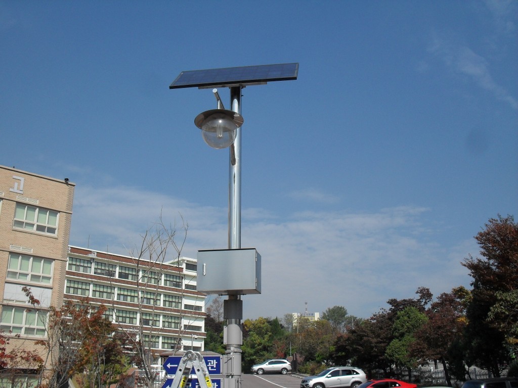 인천 인화여고 태양광가로등 007