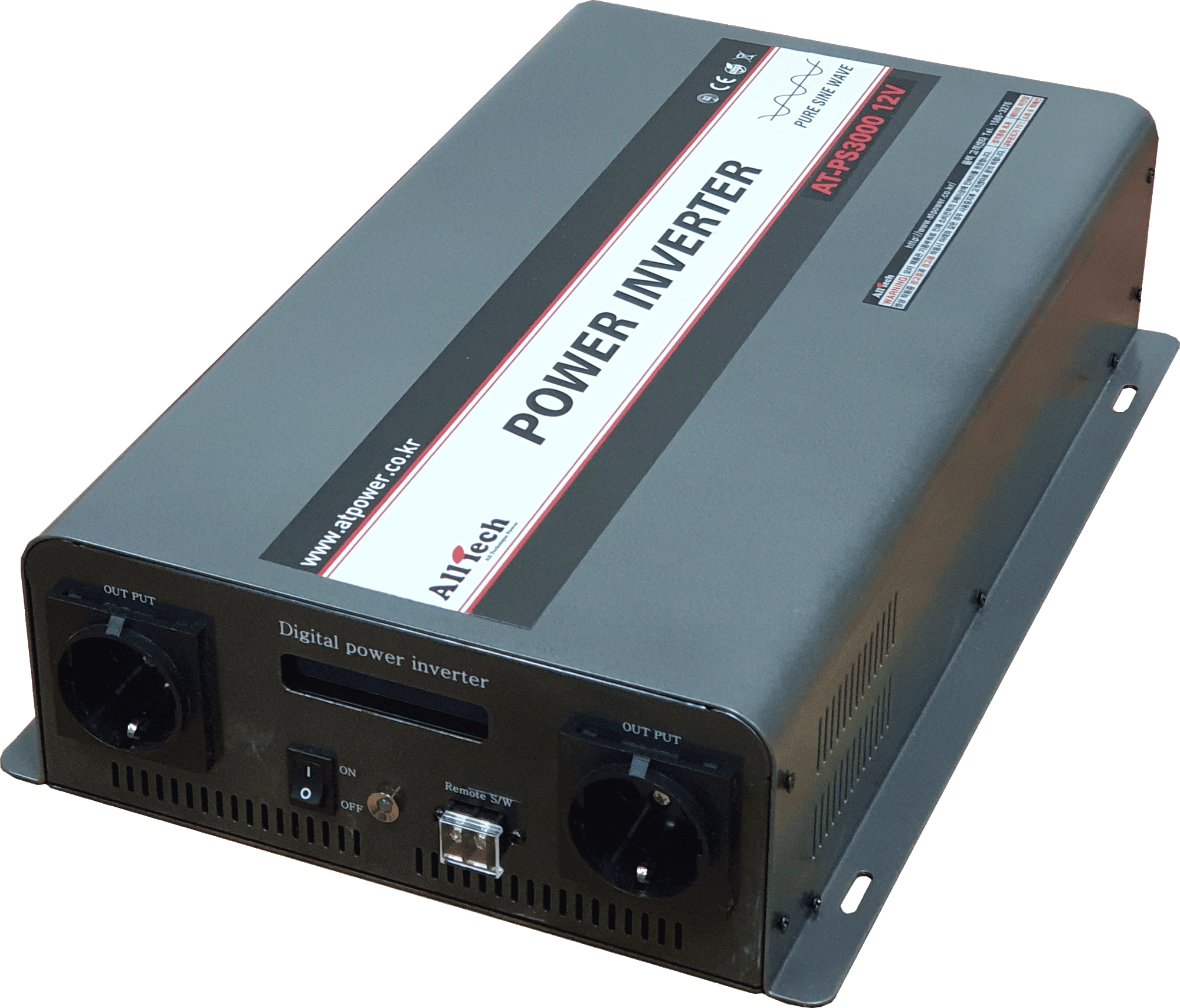 올텍 순수 정현파 인버터 AT-PS2000 (12V 2000W)