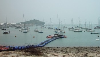 요트 전력공급용 ATS 인버터 시공