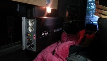 에어컨 구동용 AT-3000AV파워인버터 시공
