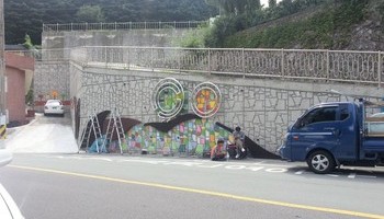 부산시청 거리견광용 태양광발전 시공