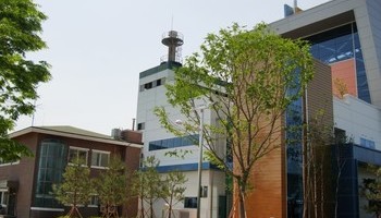 청주 하수종말 처리장 태양광가로등 2기 시공