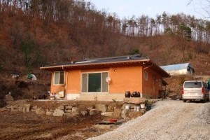 원주 개인주택 독립형 태양광 발전기 연동 설치