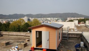 한남대학교 연구목적 태양광발전 3KW 독립형시공