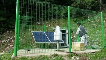강원도평창 산림과학원 집수정 독립형 태양광시공