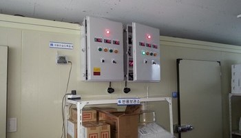 제약회사 냉장고 비상발전 시스템 ATS 시공