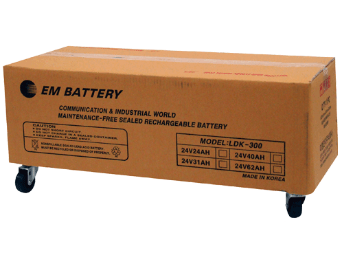 키폰 전용배터리 EM-24240 LDK300D (24V 24AH) 